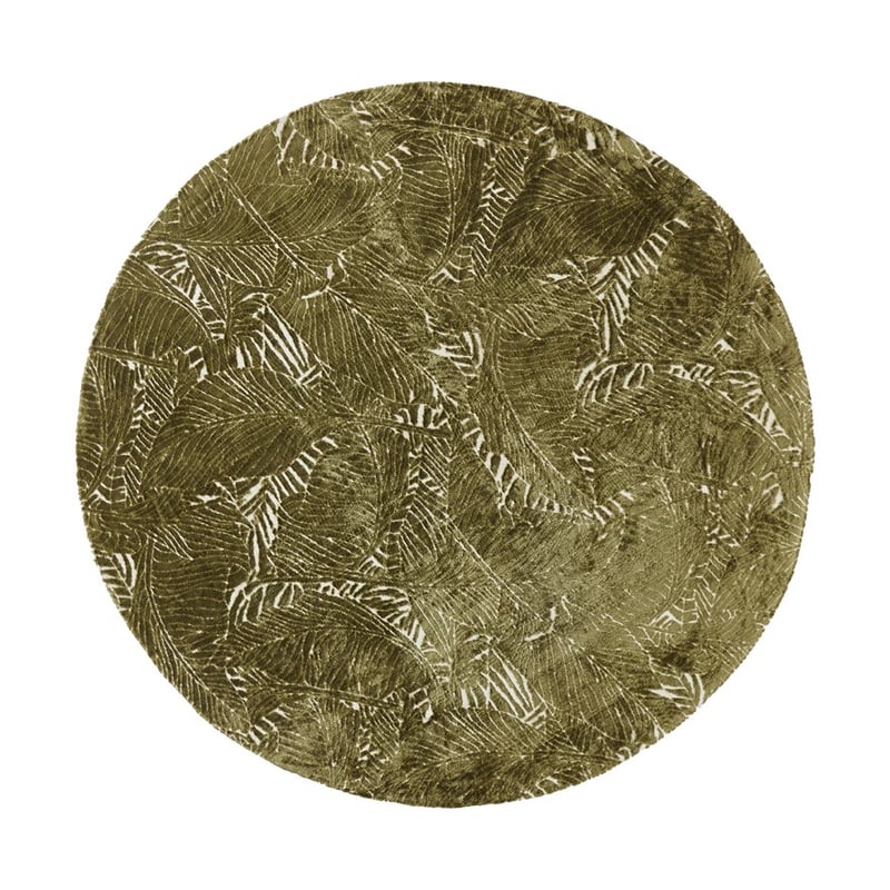 Francis Palm Forest Round Rug