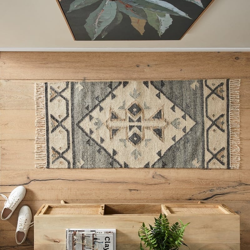 Emerson Aztec Natural & Grey Rug