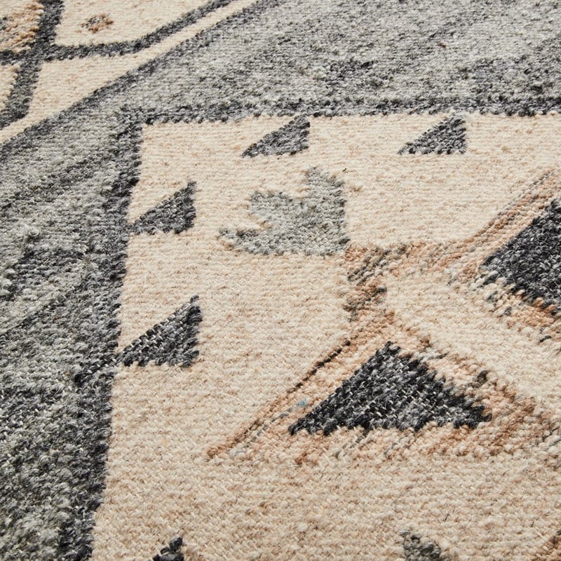Emerson Aztec Natural & Grey Rug