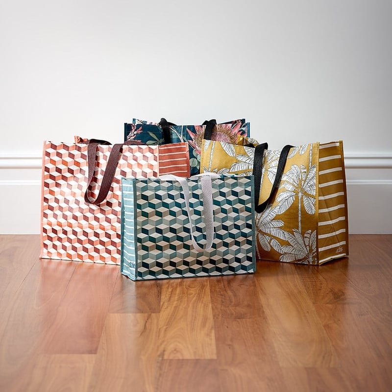 Reusable Small Pink Protea Bag 