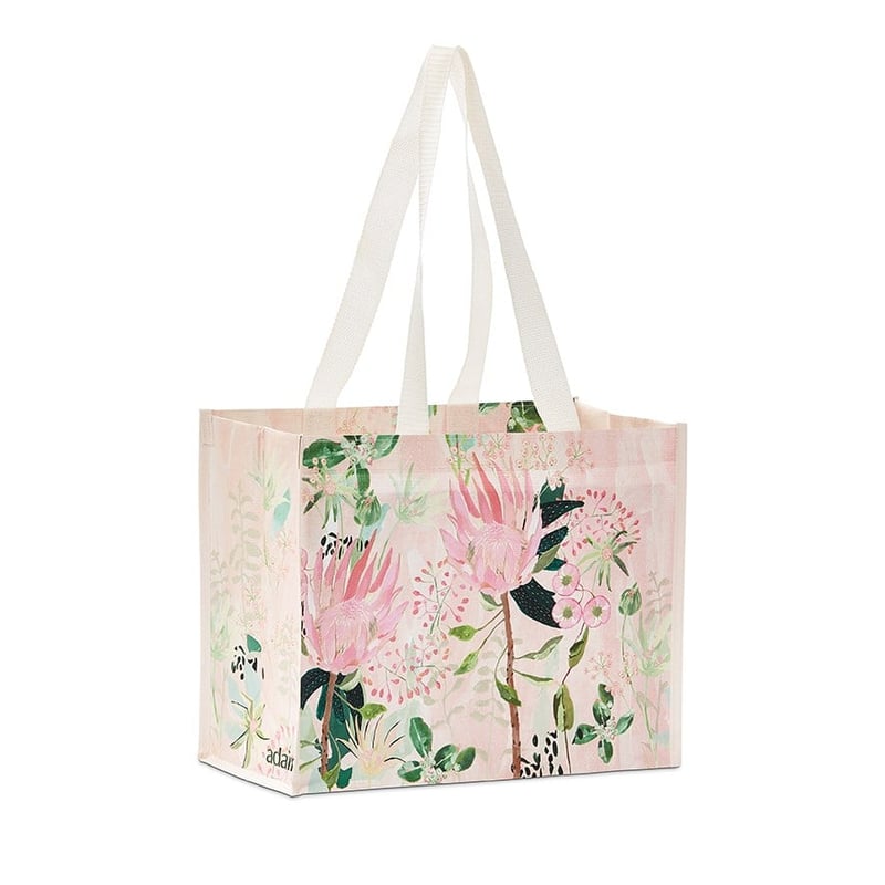 Reusable Small Pink Protea Bag 