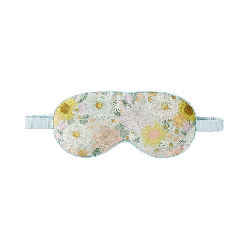 Pure Silk Estelle Floral Eye Mask 