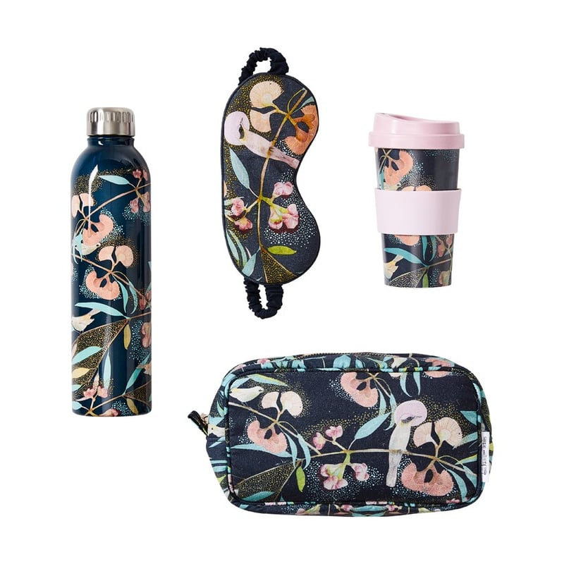 Dana Kinter Love Blooms Midnight Cosmetic Bag