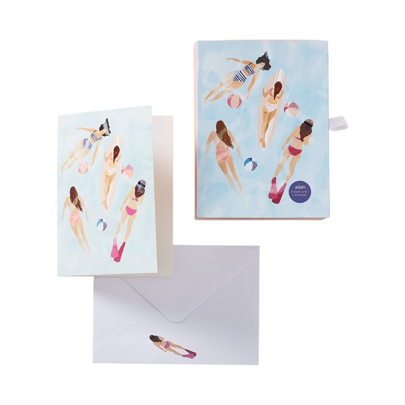 Ocean Swimmers Gift Card and Envelope Set 10 Pack