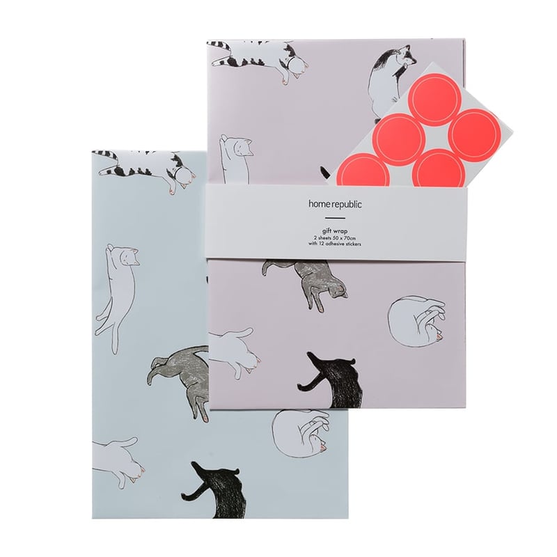 Gift Tags & Wrap Cats Print