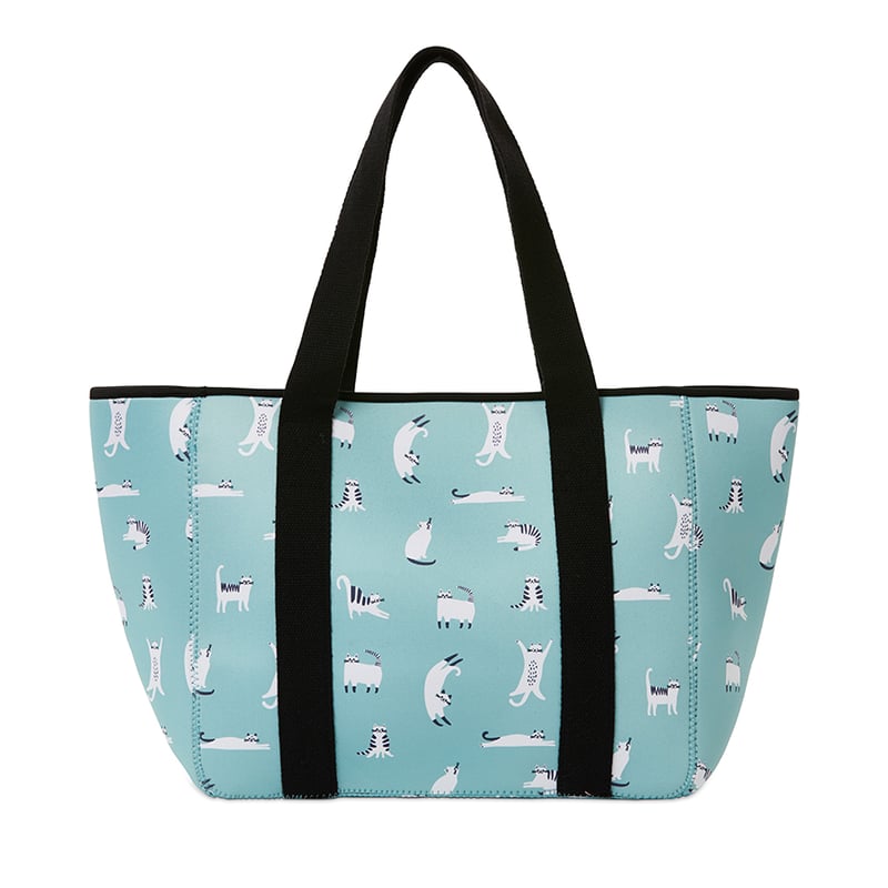 Krazy Kat Lady Mint Picnic Bag