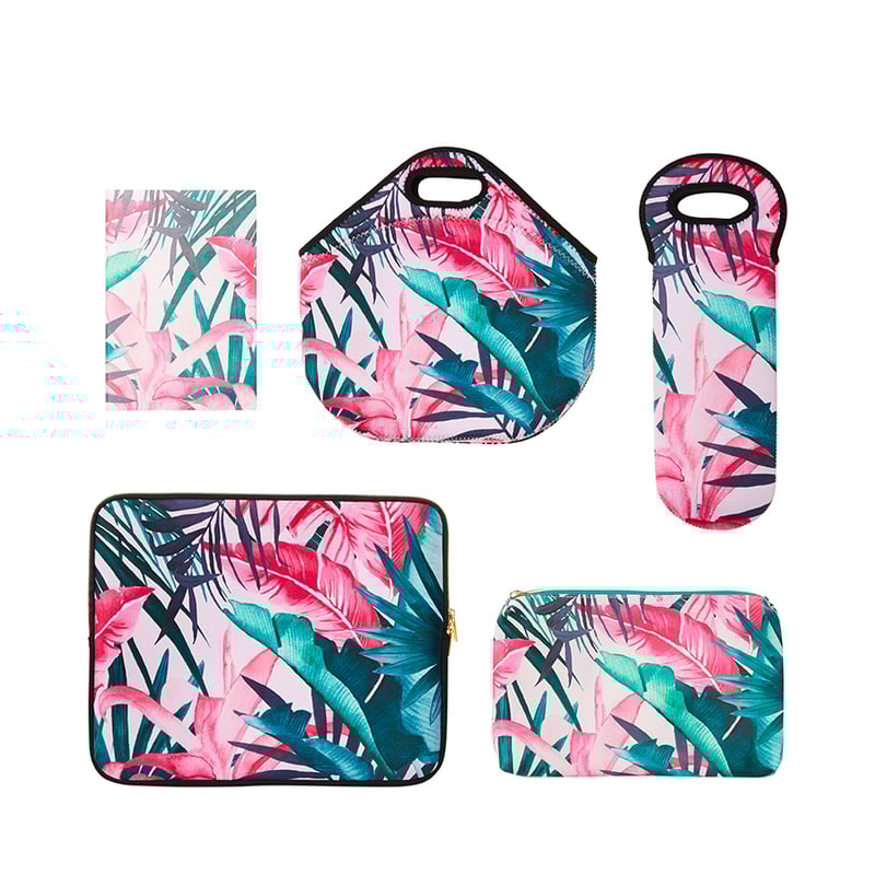 Pink Jungle Laptop Bag