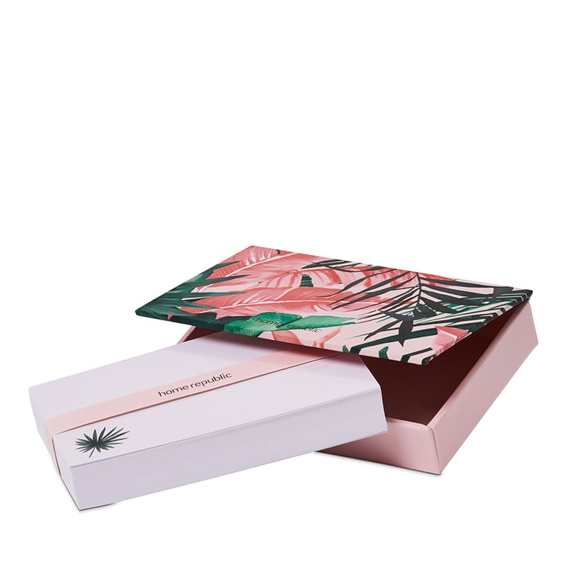 Pink Jungle Memo Box