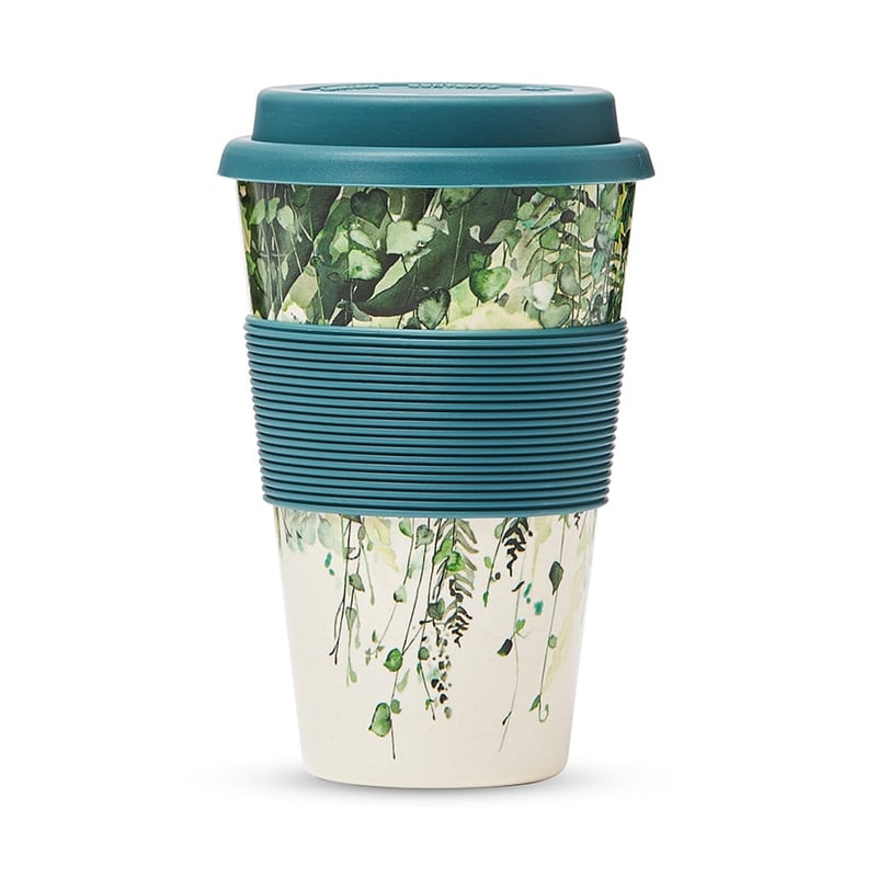 Draping Leaves Collection Sage Bamboo Cup