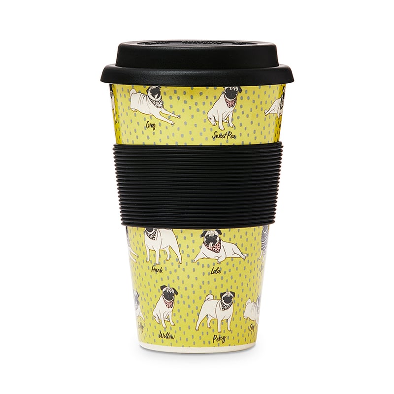 Pug's Life Collection Bamboo Cup