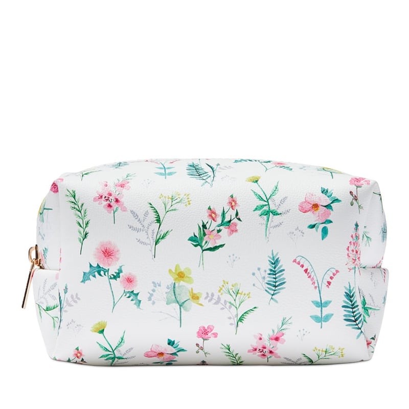 Field Flowers Blush Collection Large Cosmetic Bag