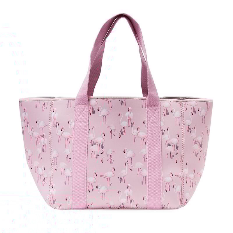 Flamingo a-gogo Blush Picnic Bag