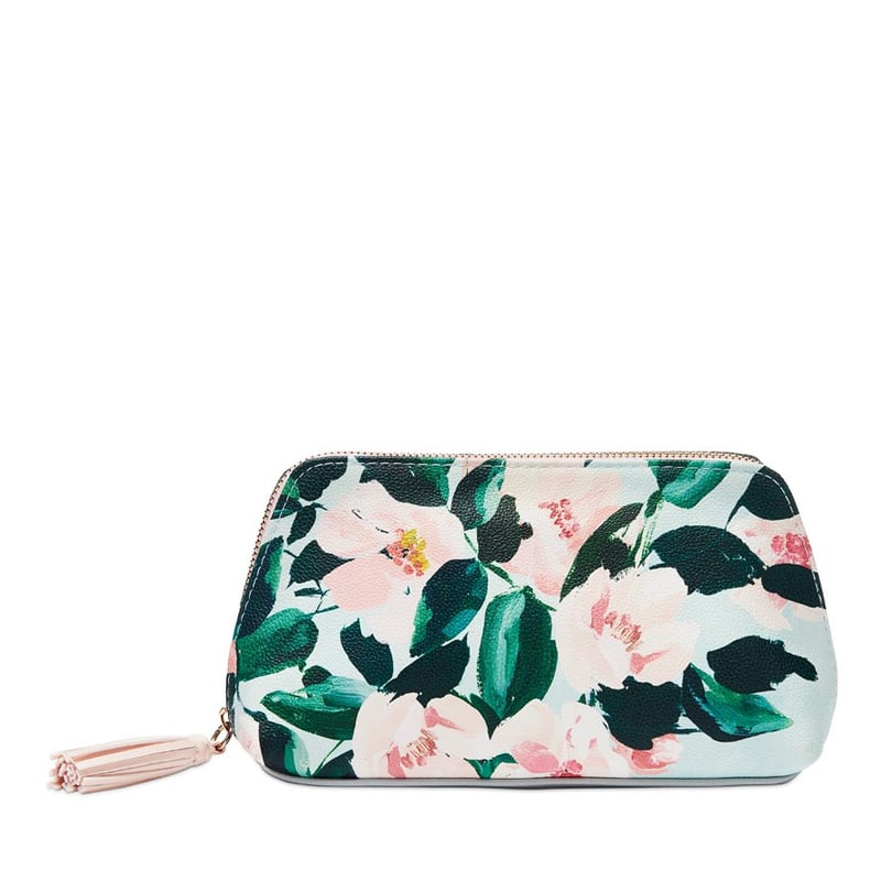 Camelia Sky Collection Large Cosmetic Bag