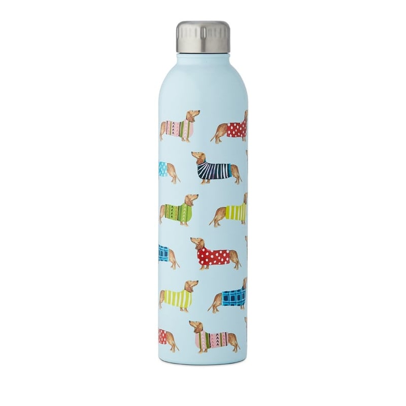 Dachshund Sky Blue Drink Bottle