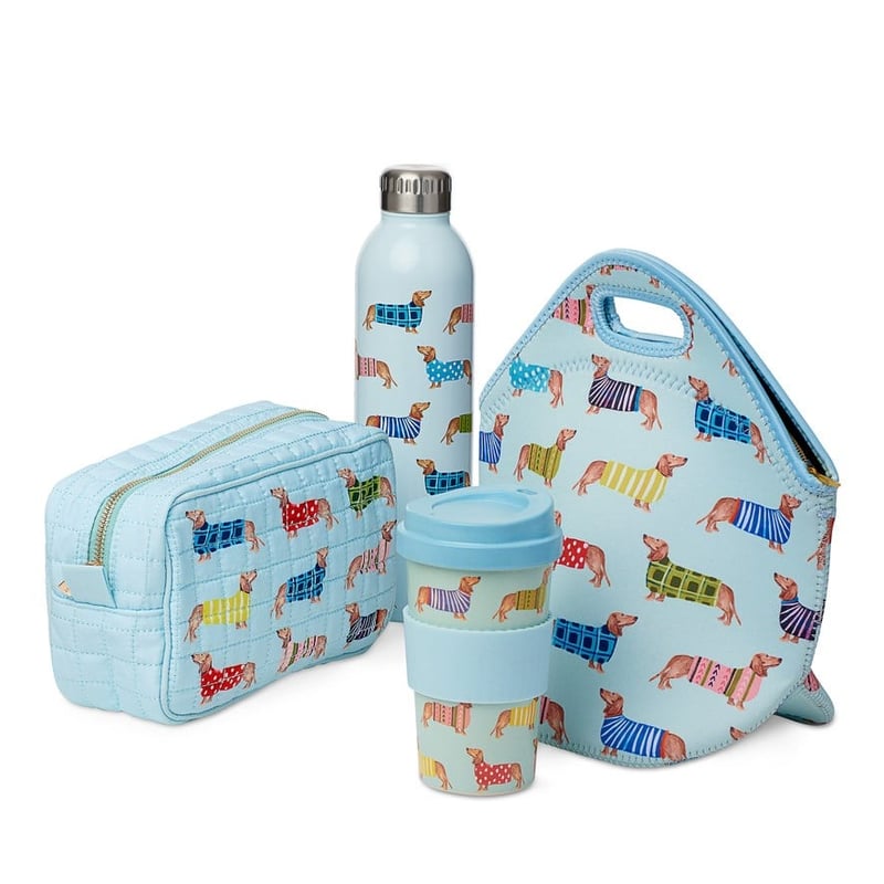 Dachshund Sky Blue Lunch Bag