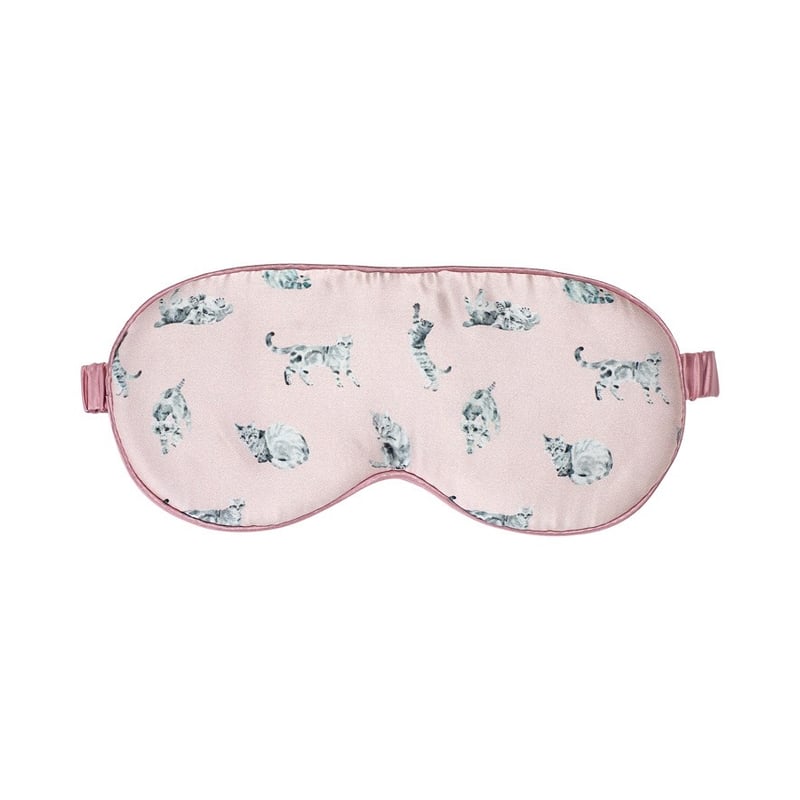 Tabby Cat Silk Eye Mask