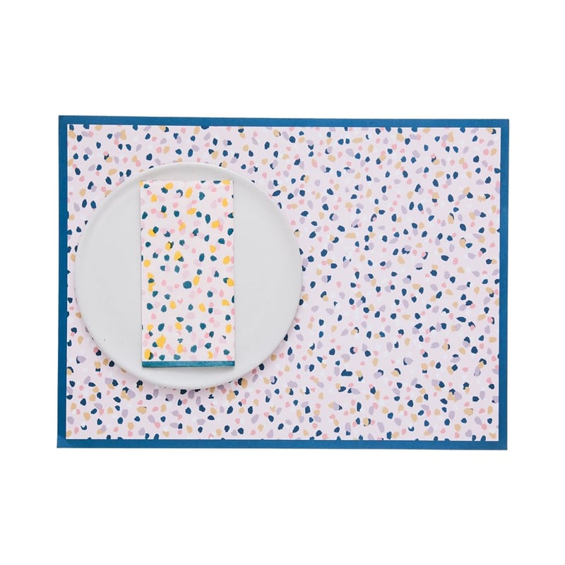 Painted Spot Collection Pink Paper Napkins Pack of 40