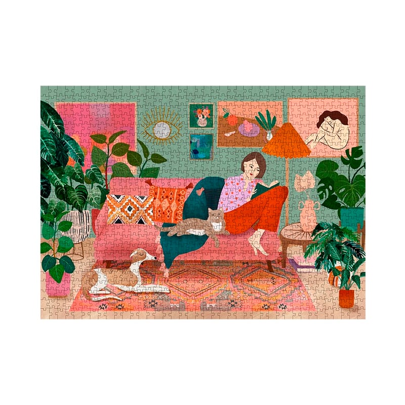 1000 Piece Besties At Home Jigsaw Puzzle