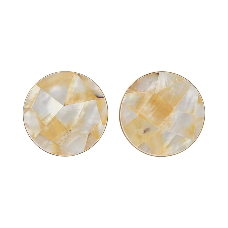 Astro Gold Marble Coasters