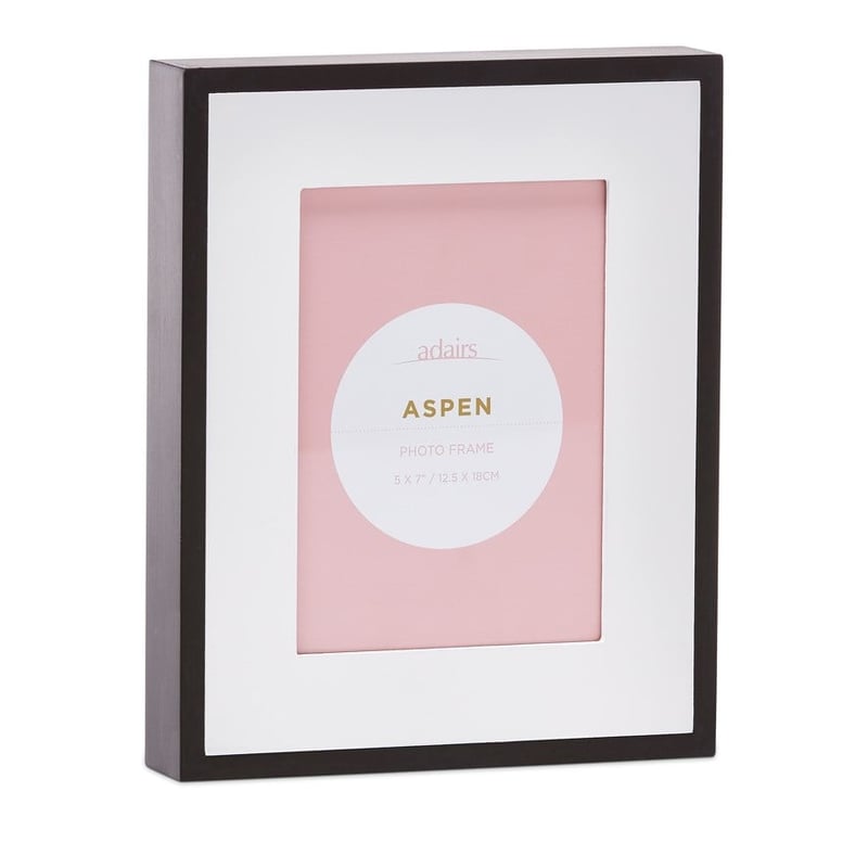 Aspen Black 5" x 7" Photo Frame 
