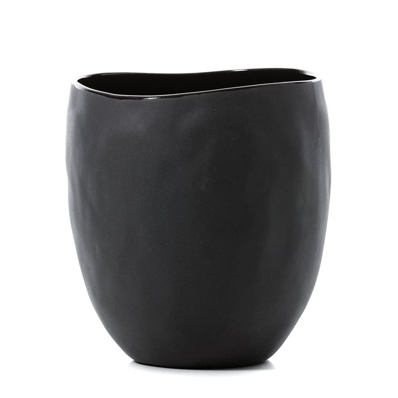 Charcoal Basque Organic Vase