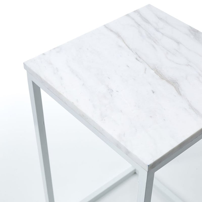 Marlo Marble Plant Stand