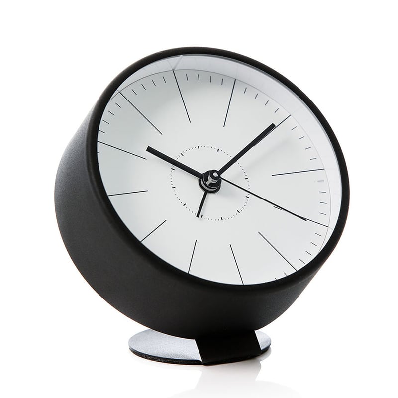 Parker Clock 9cm Black 