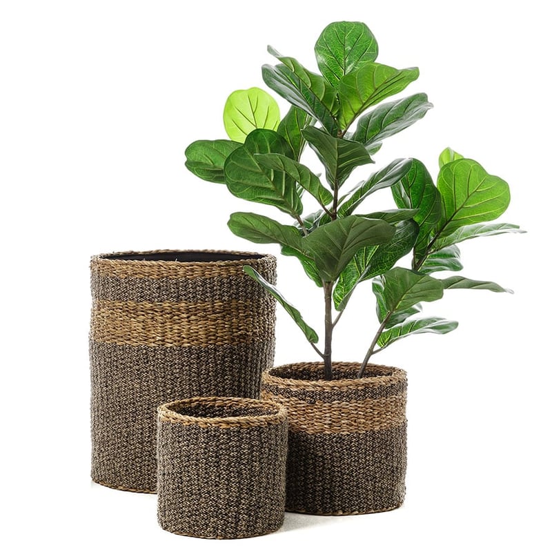 Black & Natural Marine Basket