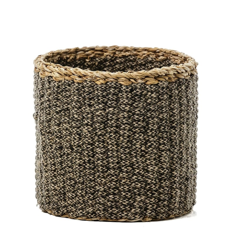 Black & Natural Marine Basket