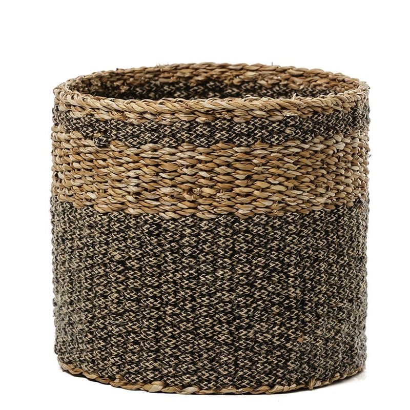 Black & Natural Marine Basket