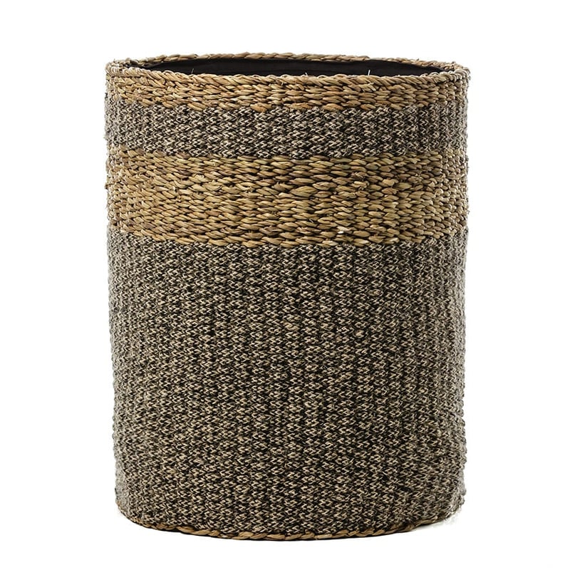 Black & Natural Marine Basket