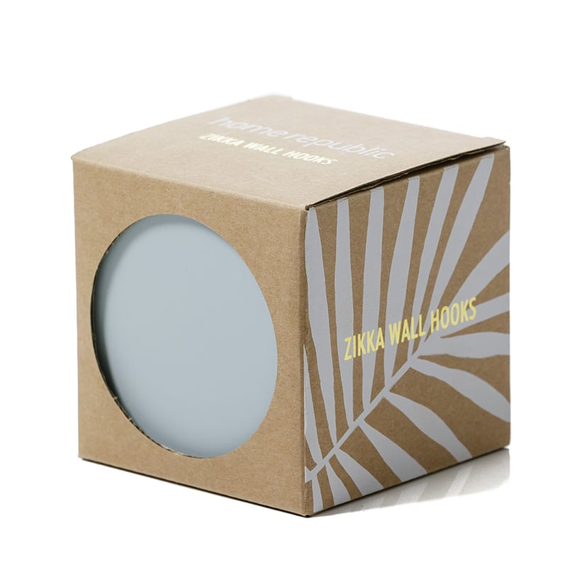 Zikka Wall Hooks Pale Blue 