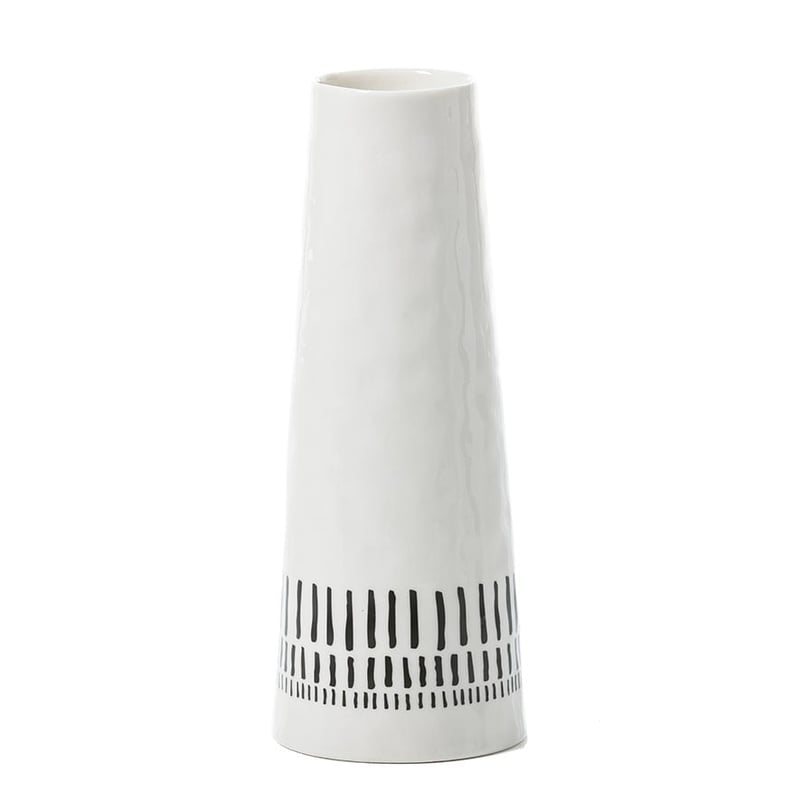 Drake Vase White 