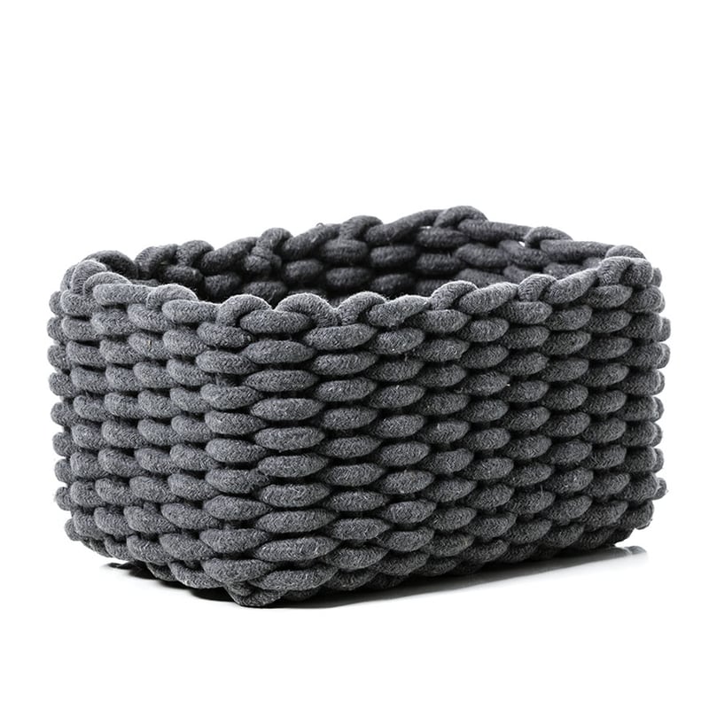 Chunky Basket Charcoal 