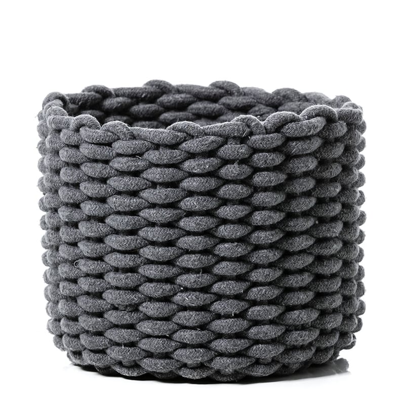 Chunky Basket Charcoal 