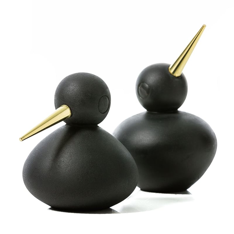 Mini Bird Beak Down Concrete Black 