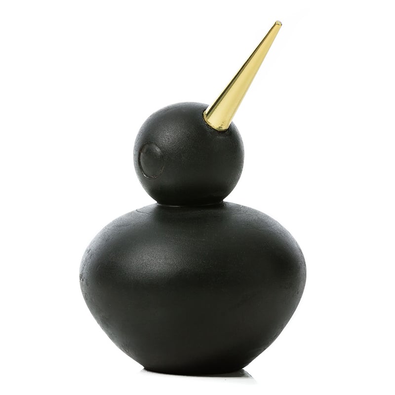 Mini Bird Beak Up Concrete Black 