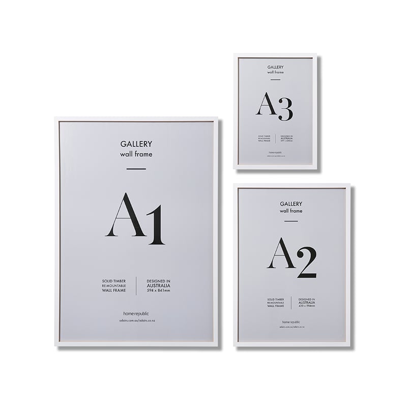 Gallery Frame A2 White Wall Frame