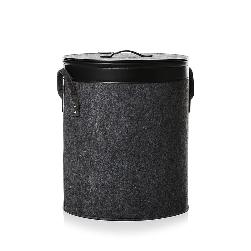 Fletcher Basket in Charcoal 