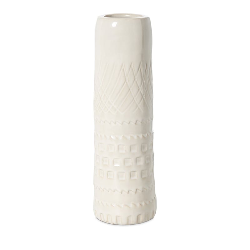 Kennedy White Vase
