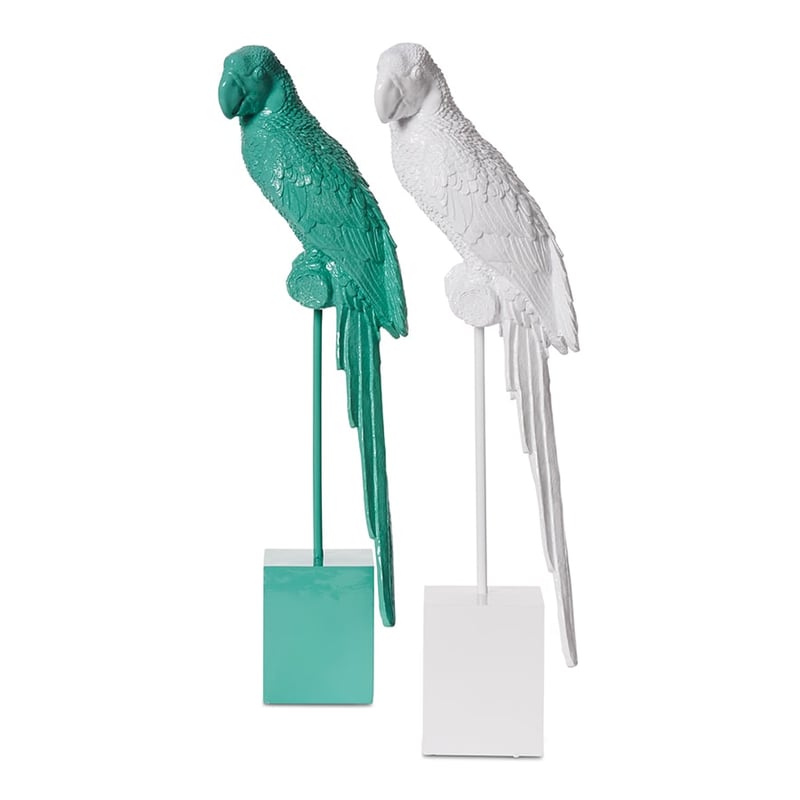 Percy Parrot Ornament White 