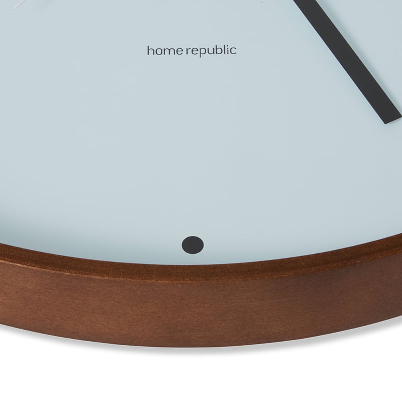 Noosa Clock Sky Polka Dot