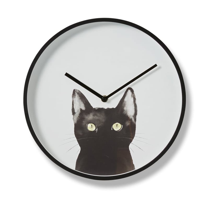 Printed Clock Grey Boo