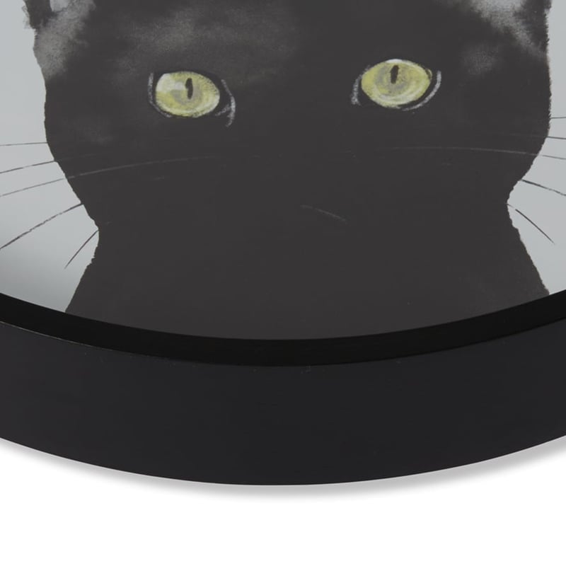 Printed Clock Grey Boo