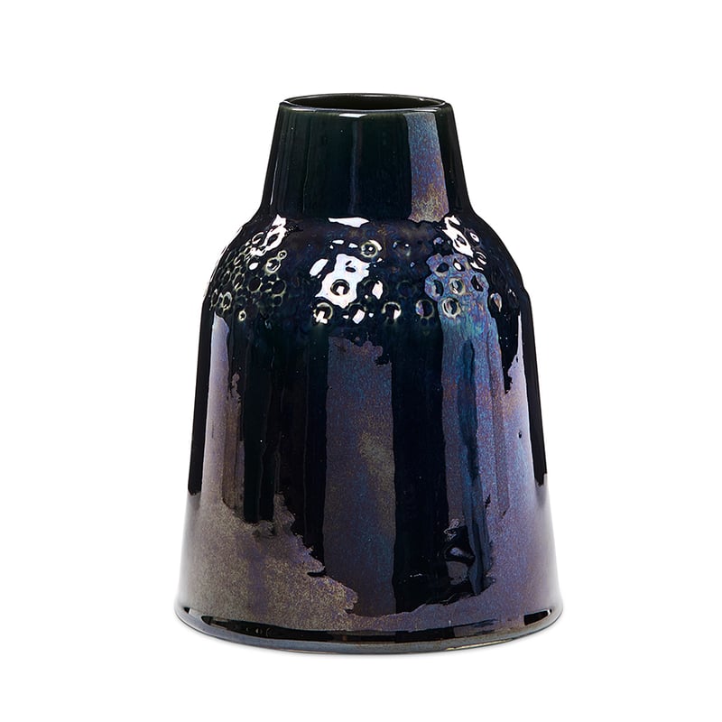 Sapphire Blue Vase