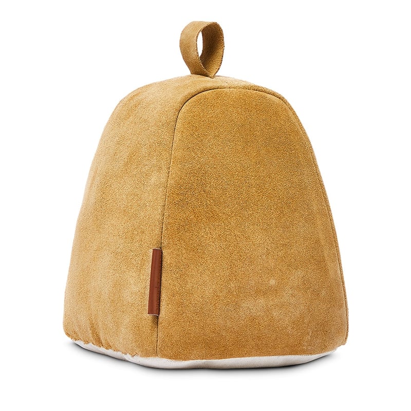 Suede Mustard Door Stop