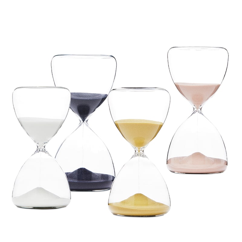 Summer White Sand Glass 