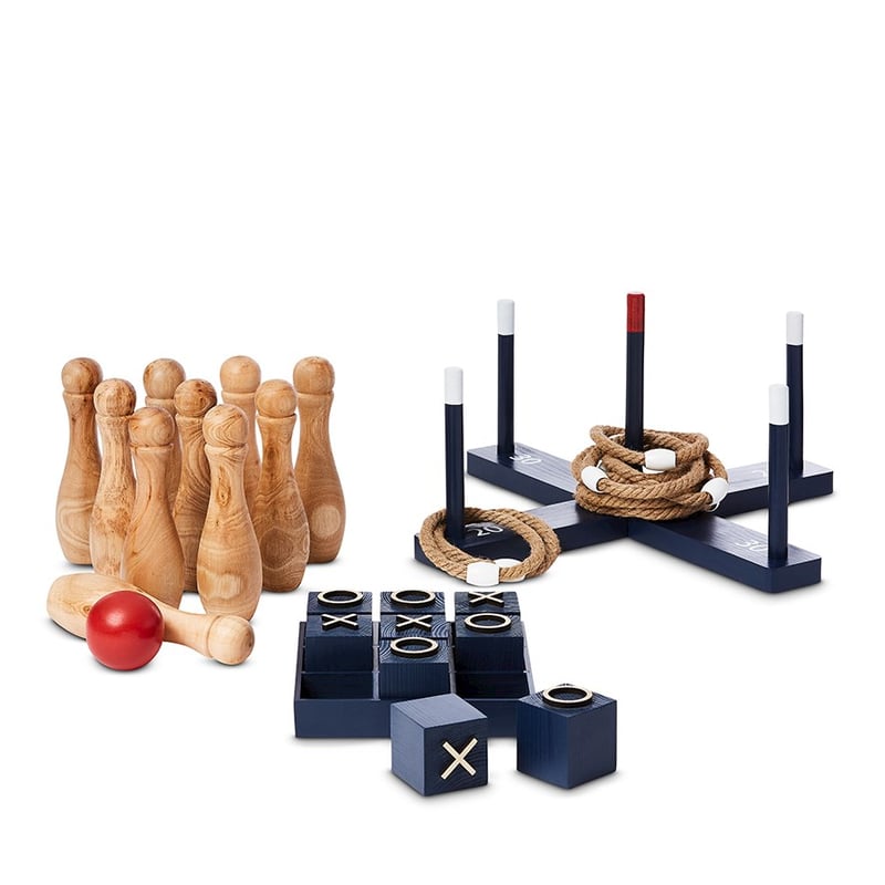 Summer Game Navy Noughts & Crosses 