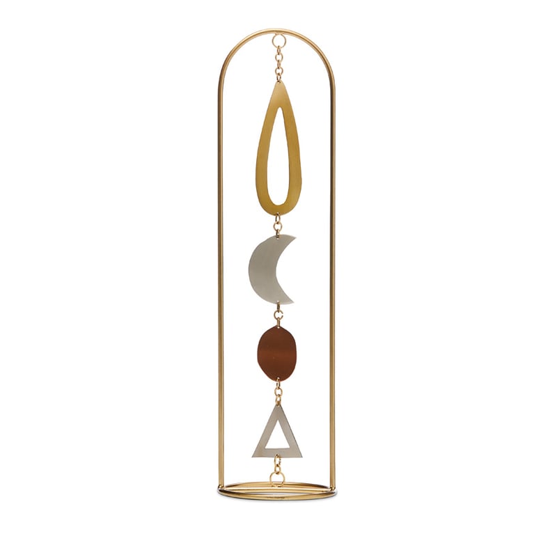 Geo Metallic Small Decorative Stand