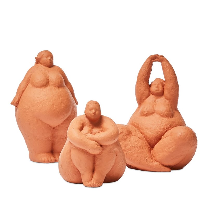 Romulus Terracotta Stretching Statue